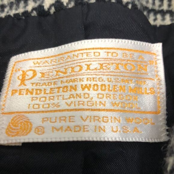 Vintage Pendleton 100% Virgin Wool Blazer With pockets Made in USA Size Large - Picture 3 of 6